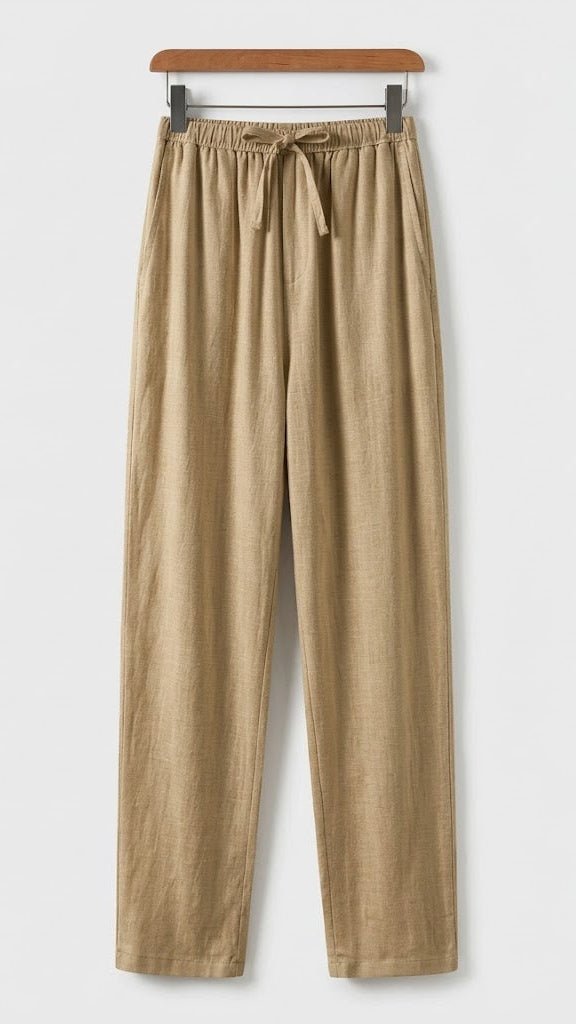 THE MARRAKECH LINEN PANTS - ANIQO