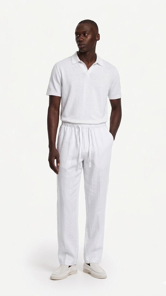 THE MARRAKECH LINEN PANTS - ANIQO