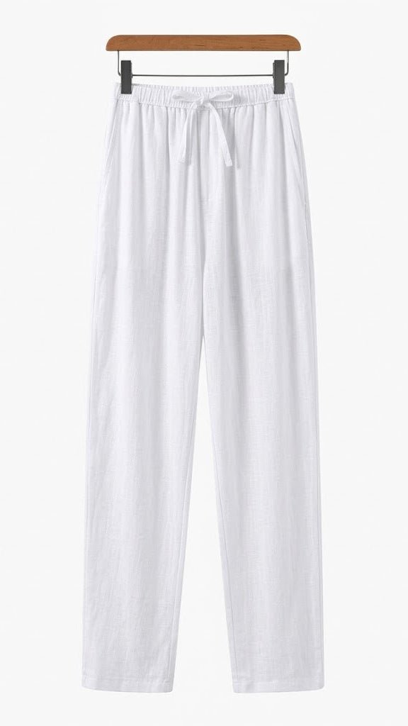 THE MARRAKECH LINEN PANTS - ANIQO