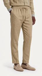 THE MARRAKECH LINEN PANTS - ANIQO